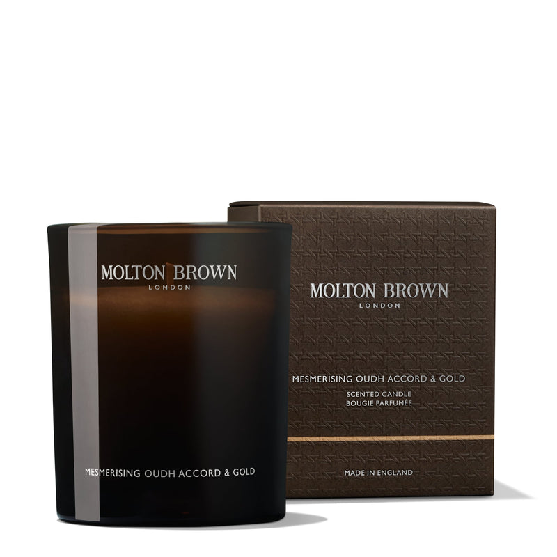 Molton Brown Home Fragrance Mesmerising Oudh Accord & Gold Scented Candle Geurkaars