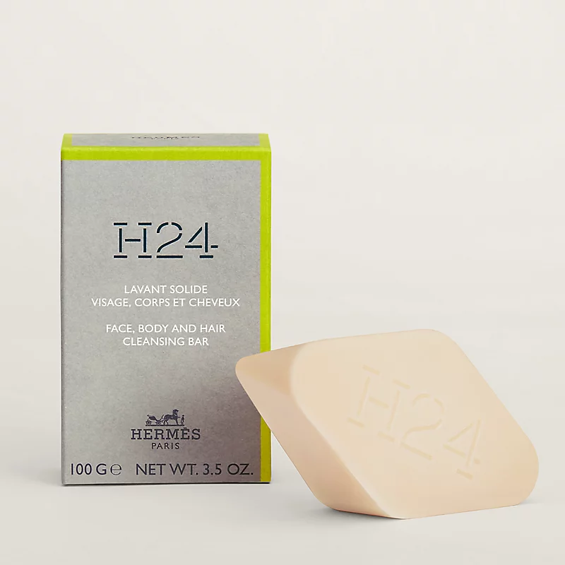 Hermès Herengeuren H24 Face, Body and Hair Cleansing Bar Zeep