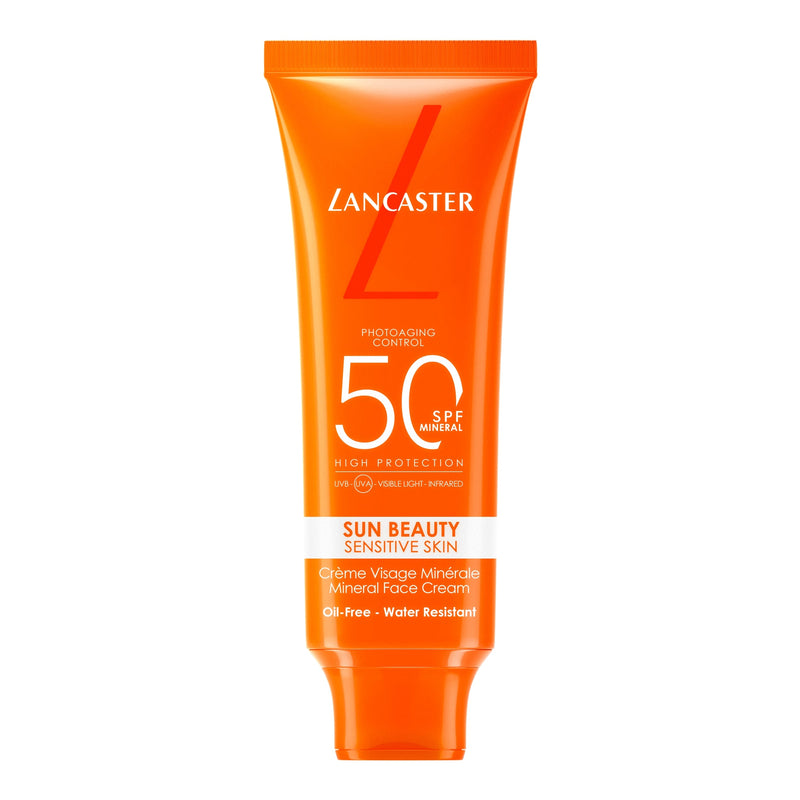 Lancaster Suncare Sun Beauty Sens Mineral Face Cream SPF50 Crème