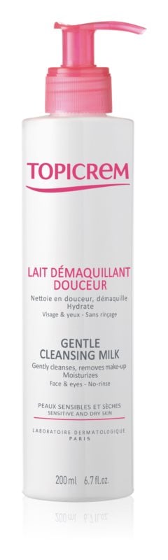 Topicrem Face Care Hydra+ Gentle Cleansing Milk