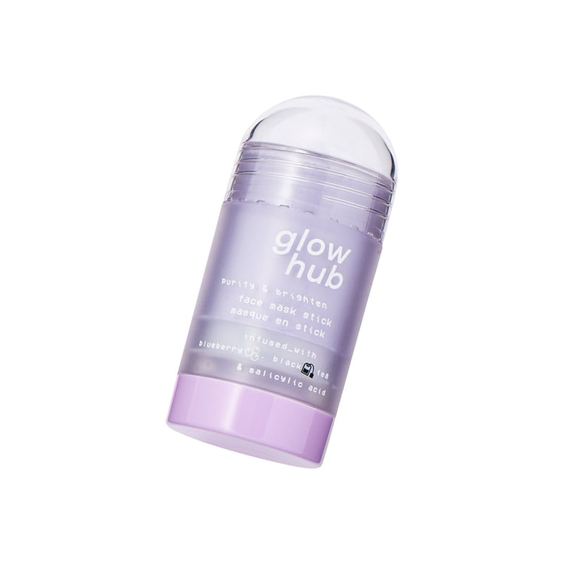 Glow Hub Exfoliators & Masks Purify & Brighten Face Mask Stick Masker Blueberry + Black Tea
