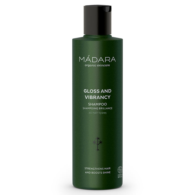 MÁDARA Body & Hair Gloss and Vibrancy Shampoo