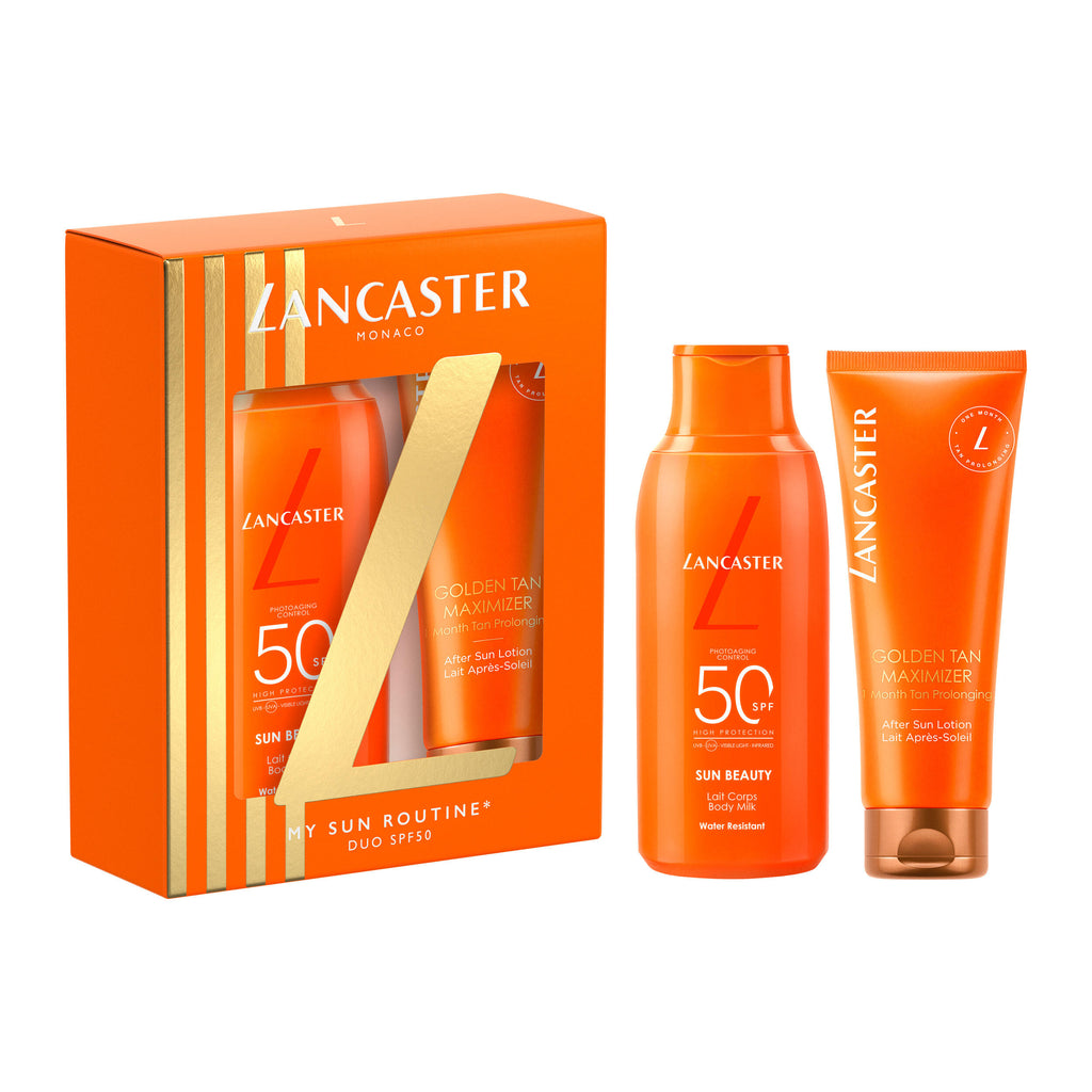 Lancaster Sun Beauty Body Milk SPF50 175ml + Golden Tan Max Lotion 125ml