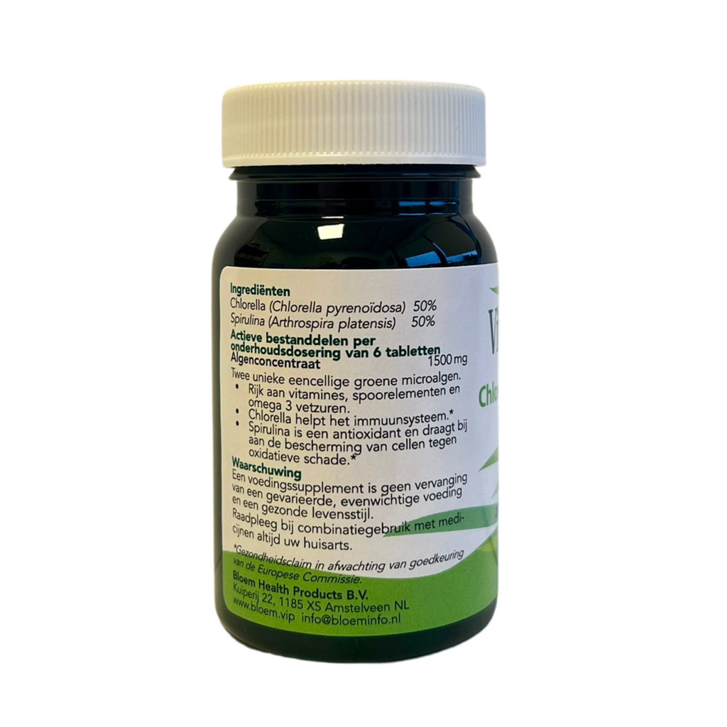 Bloem Vital Green Chlorella & Spirulina Tabletten