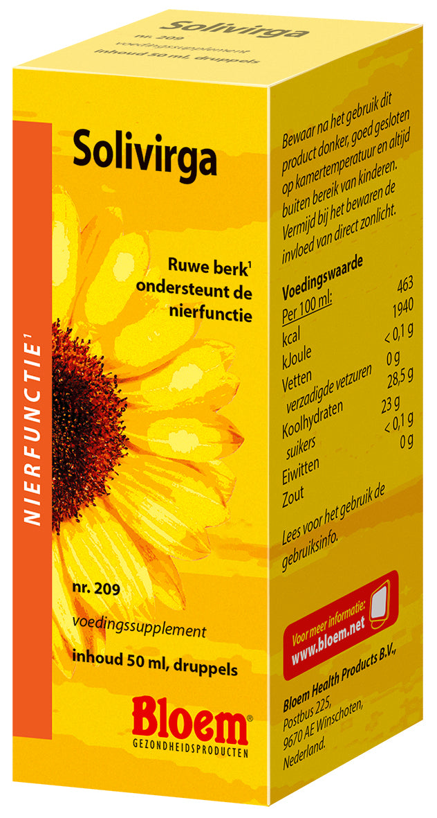 Bloem Solivirga Vloeibaar Nierfunctie