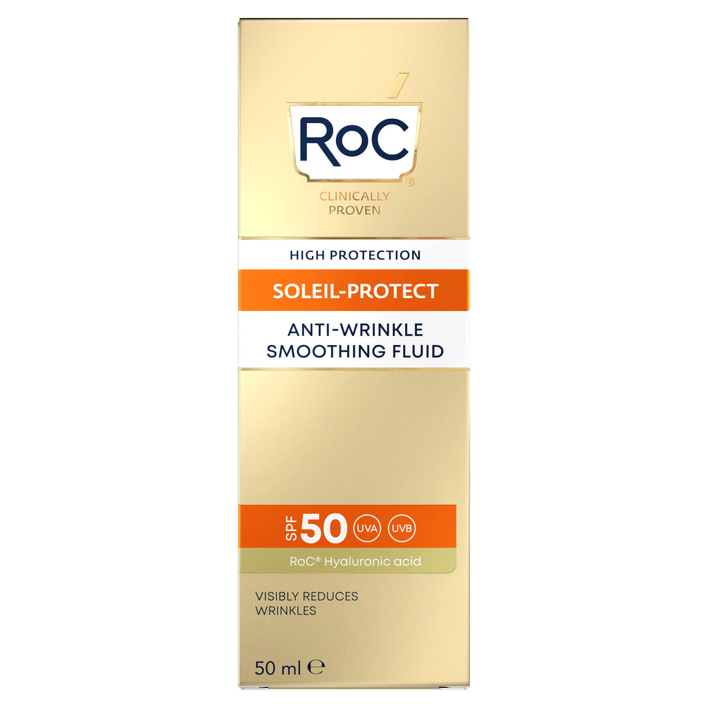 RoC Soleil-Protect Anti-Wrinkle Smoothing Fluid Lotion SPF50