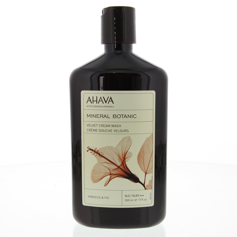 Ahava Mineral Botanic Velvet Cream Wash Crème Hibiscus & Fig