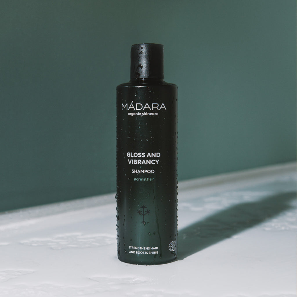 MÁDARA Body & Hair Gloss and Vibrancy Shampoo
