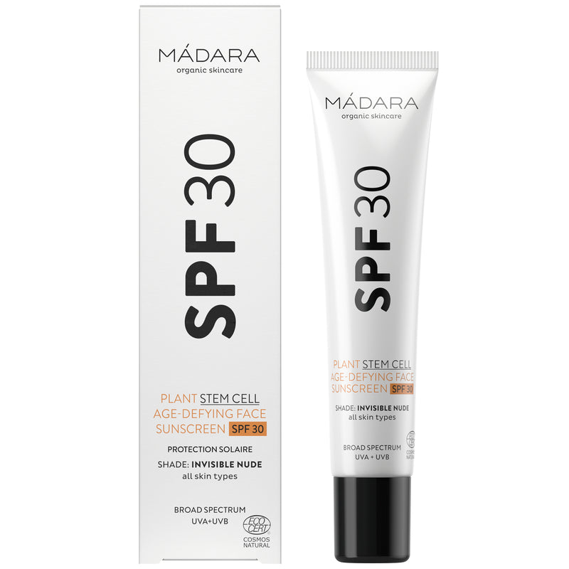 MÁDARA Skincare Sun-Face Age-defying Face Sunscreen SPF 30 Dagcrème