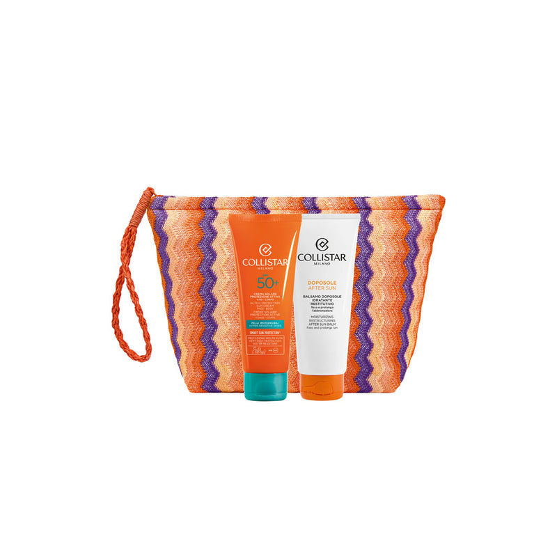 Collistar Sun Kit 2026 - Active Protection Sun Cream Spf50+ + After Sun Balm + Bag