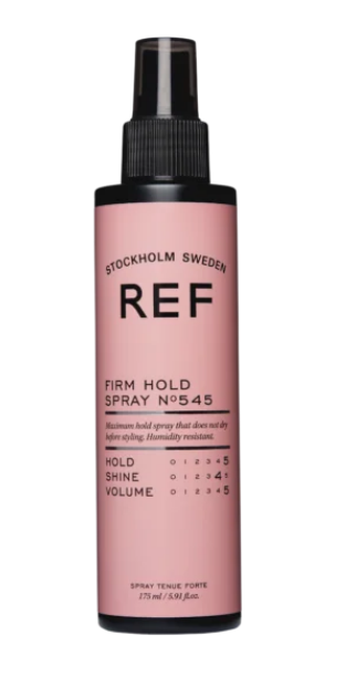 REF Styling Firm Hold Spray N°545 Haarlak Hold 5 - Shine 4 - Volume 5