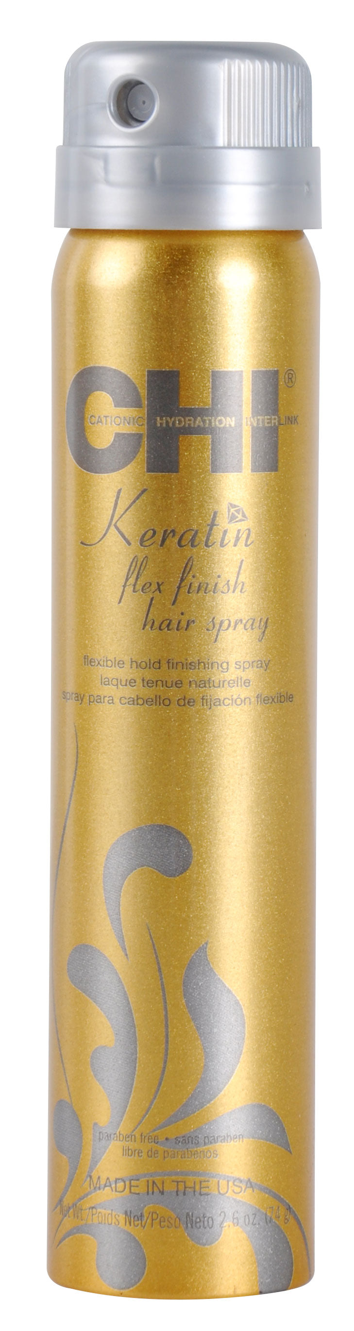 CHI Keratin Flex Finish Hairspray Haarlak Droog/Weerbarstig Haar
