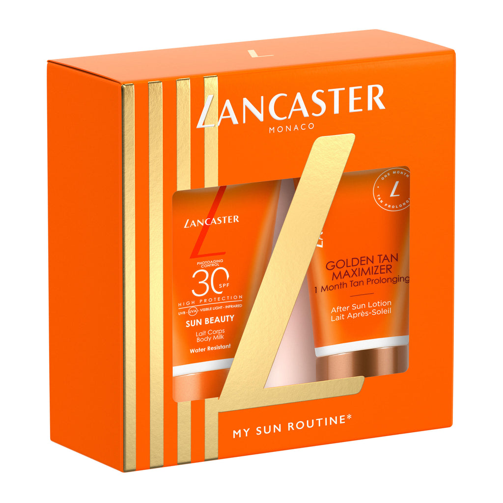 Lancaster Sun Beauty Body Milk SPF30 50ml + Golden Tan Max Lotion 50ml + Sun Beauty Fluid SPF30 3ml