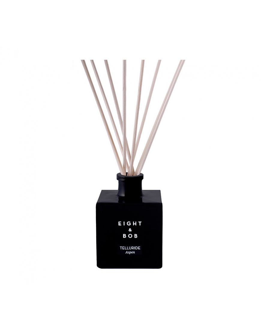 Eight & Bob Home Fragrance Reed Diffuser 2x Geurstokjes Telluride Aspen