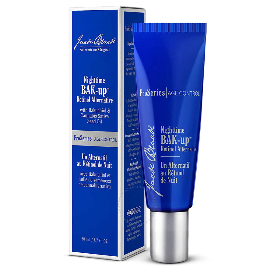 Jack Black Face Nighttime BAK-up Crème