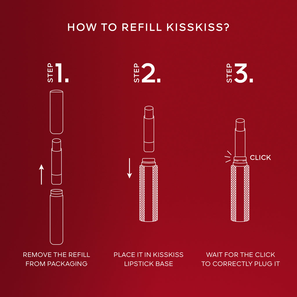 Guerlain KissKiss Blur Matte Lips Refill