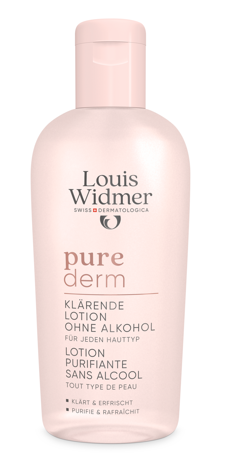 Louis Widmer Purederm Zuiverende Tonic zonder Alcohol ZP Melk