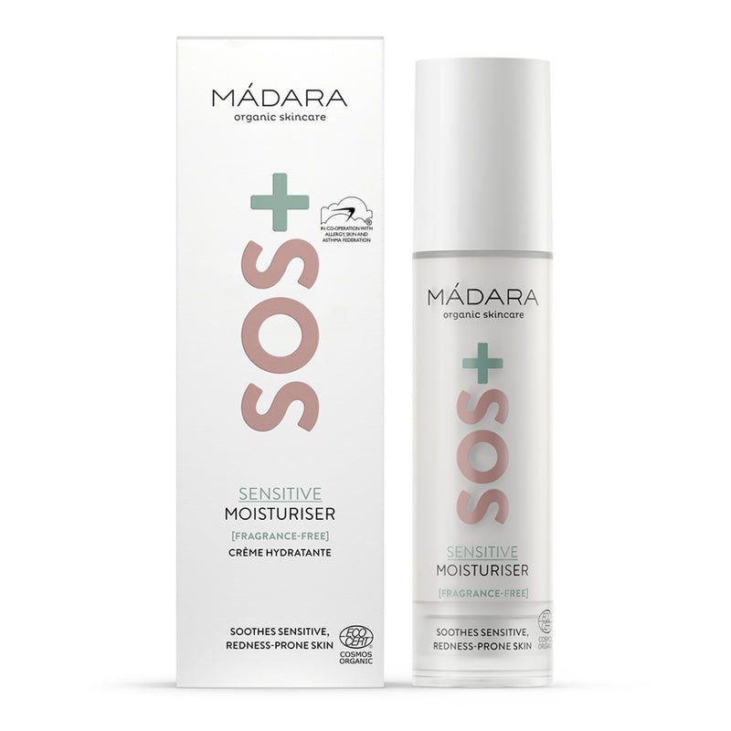 MÁDARA Skincare SOS Line Sensitive+ Moisturiser Dagcrème
