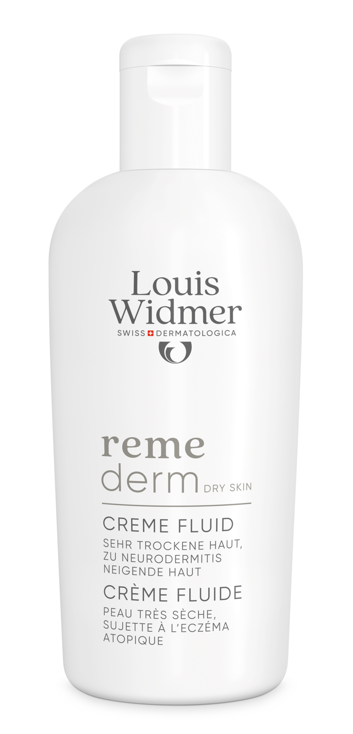 Louis Widmer Remederm Crème Fluide Licht Geparfumeerd Melk