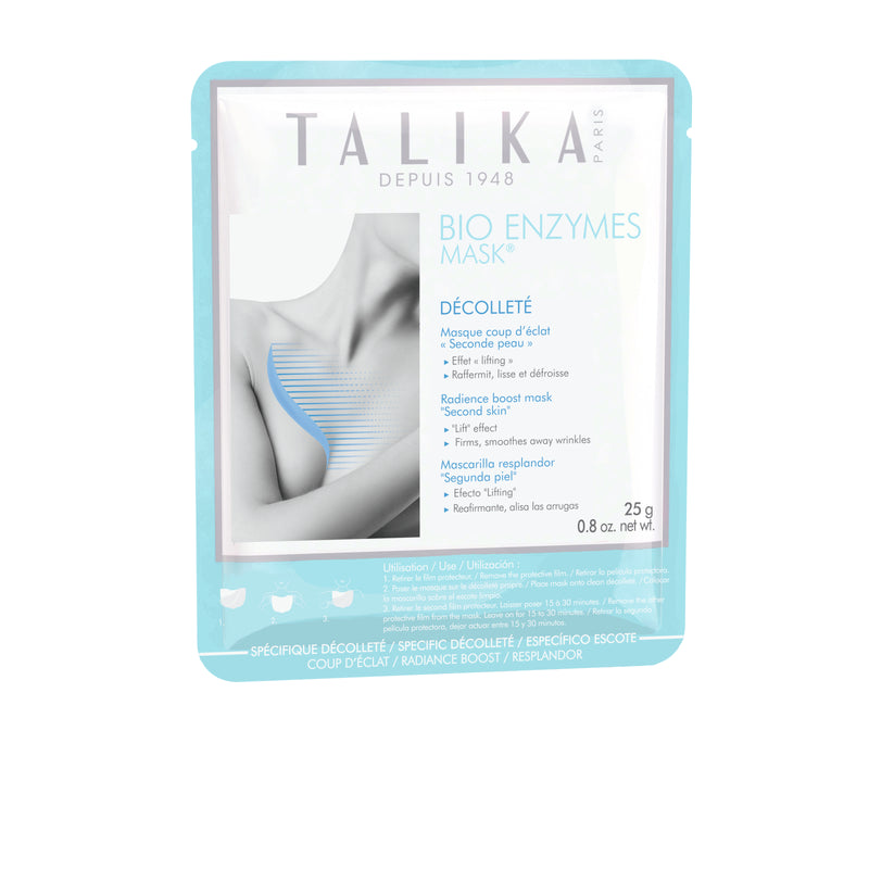 Talika Face Bio Enzymes Mask Décolleté Radiance Boost Mask