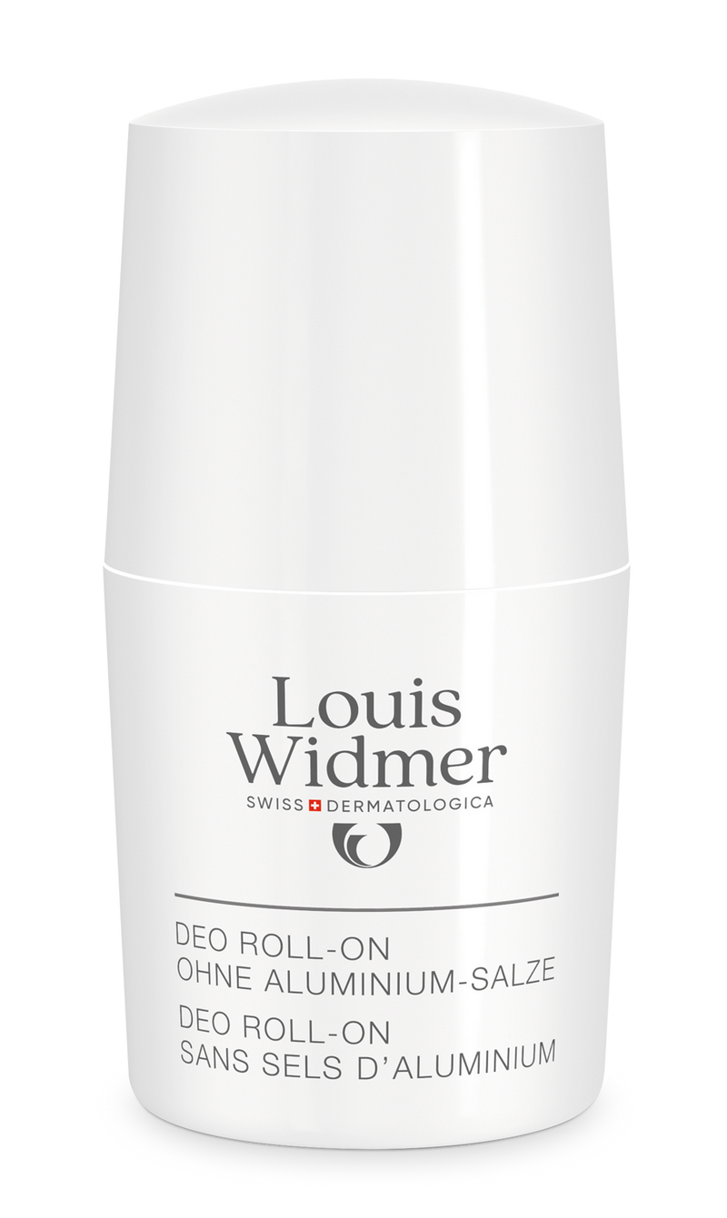 Louis Widmer Bodycare Deo Roll-on zonder Aluminiumzouten Licht Geparfumeerd Deodorant