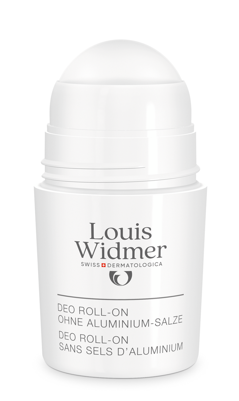 Louis Widmer Bodycare Deo Roll-on zonder Aluminiumzouten Licht Geparfumeerd Deodorant