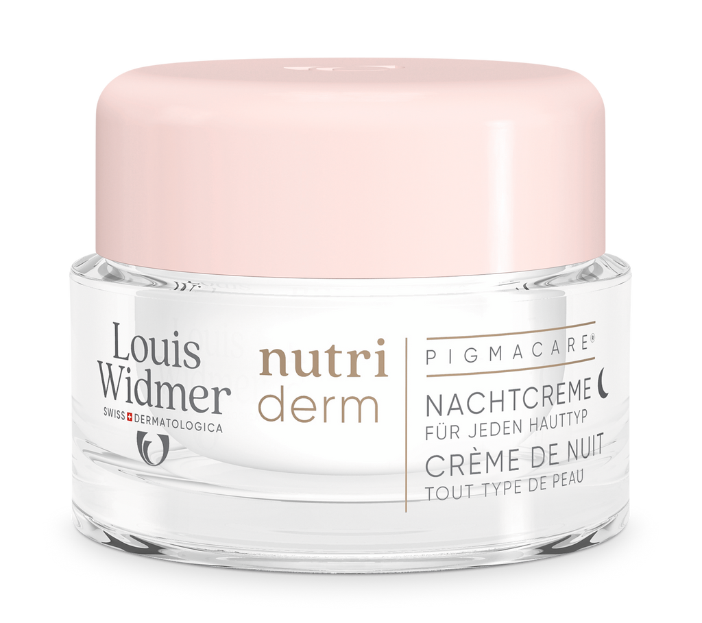 Louis Widmer Pigmacare Nachtcrème UV50+ Zonder Parfum