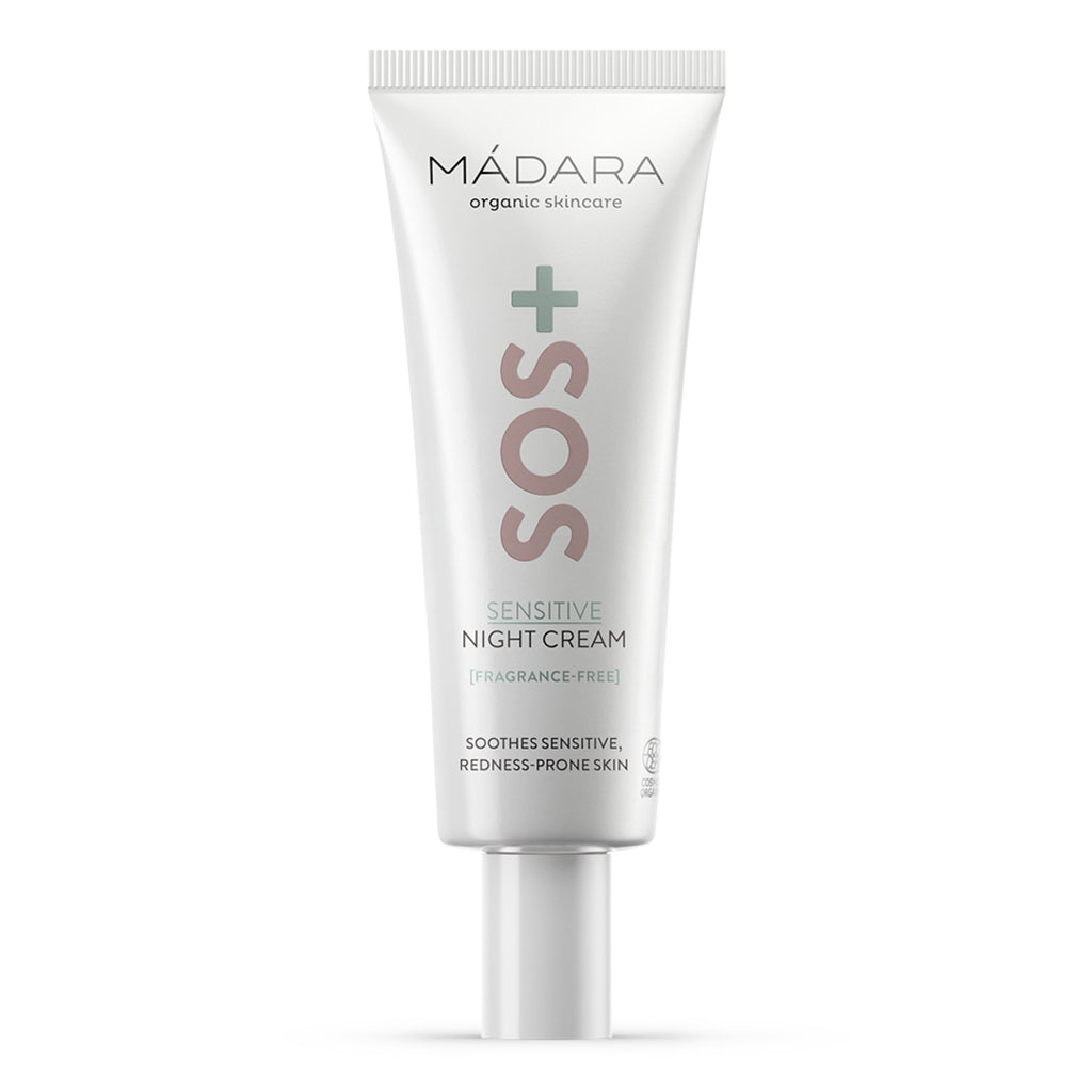 MÁDARA Skincare SOS Line Sensitive+ Night Cream Nachtcrème
