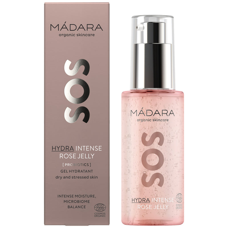 MÁDARA Skincare SOS Line Intense Rose Jelly Lotion