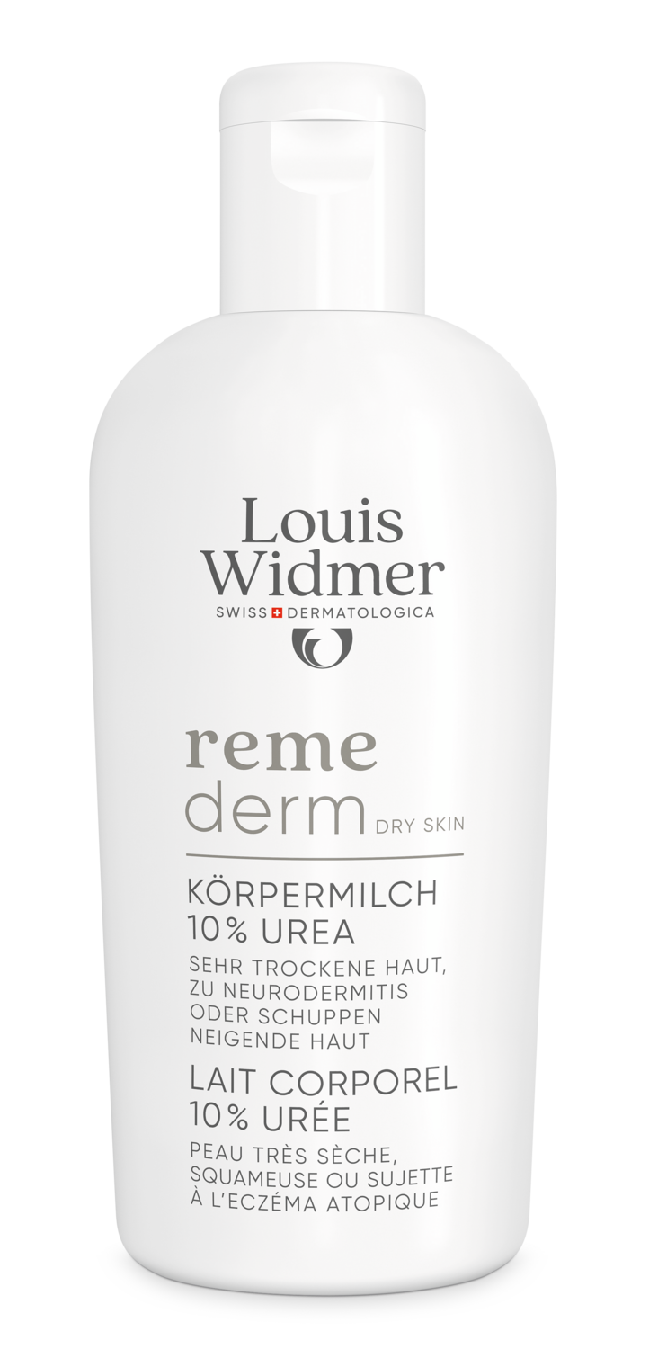 Louis Widmer Remederm Lichaamsmelk 10% Ureum Licht Geparfumeerd Melk