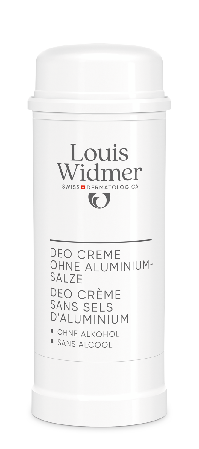 Louis Widmer Bodycare Deo Crème zonder Aluminiumzouten ZP Deodorant