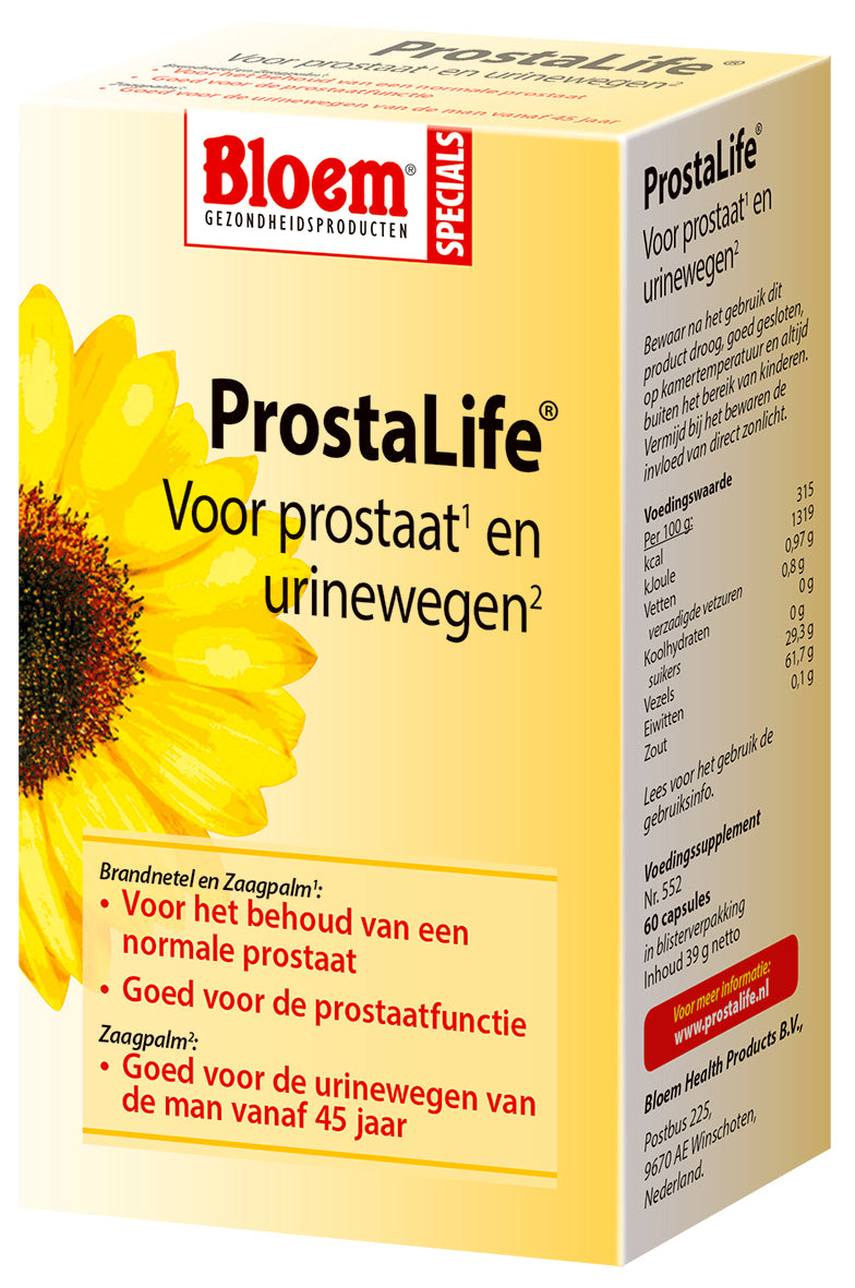 Bloem ProstaLife Capsules Prostaat en Urinewegen