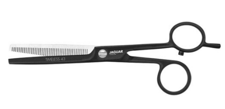 Jaguar Scissors White Line Timeless 43 Black 6.0" 37160-1