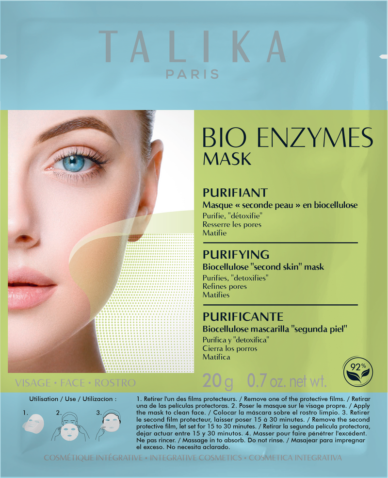 Talika Face Bio Enzymes Mask Purifying ''Second Skin'' Mask
