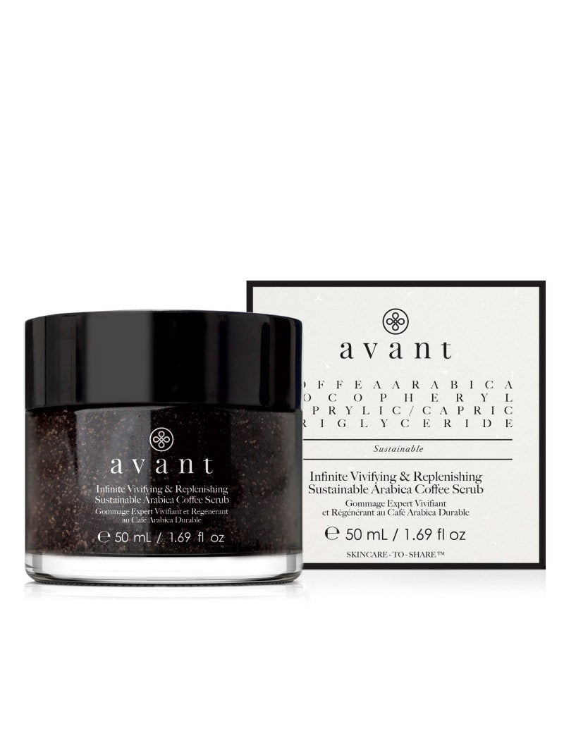 Avant Sustainable Infinite Vivifying & Replenishing Sustainable Arabica Coffee Scrub Peeling
