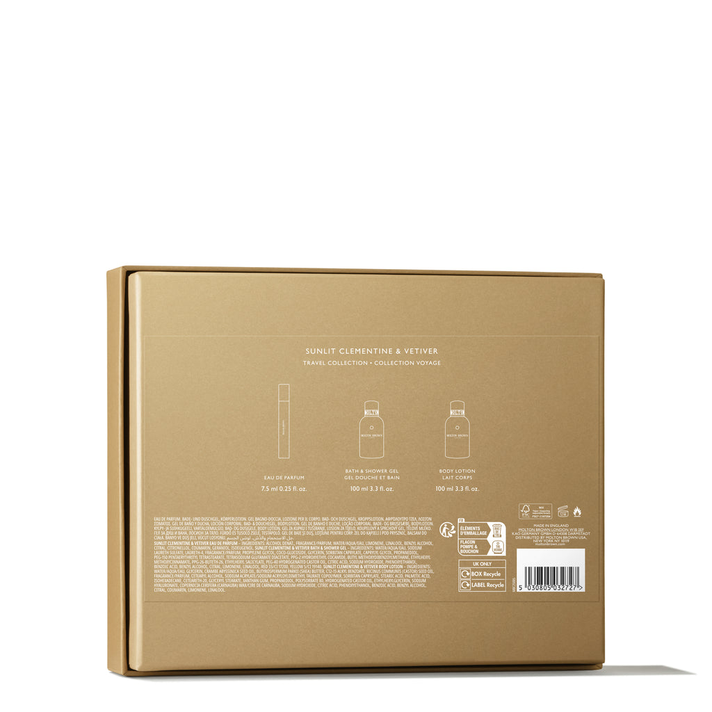 Molton Brown Sunlit Clementine & Vetiver Travel Gift Set