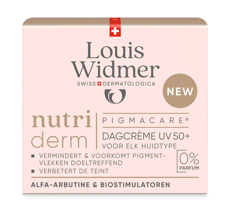 Louis Widmer Pigmacare Dagcrème UV50+ Zonder Parfum