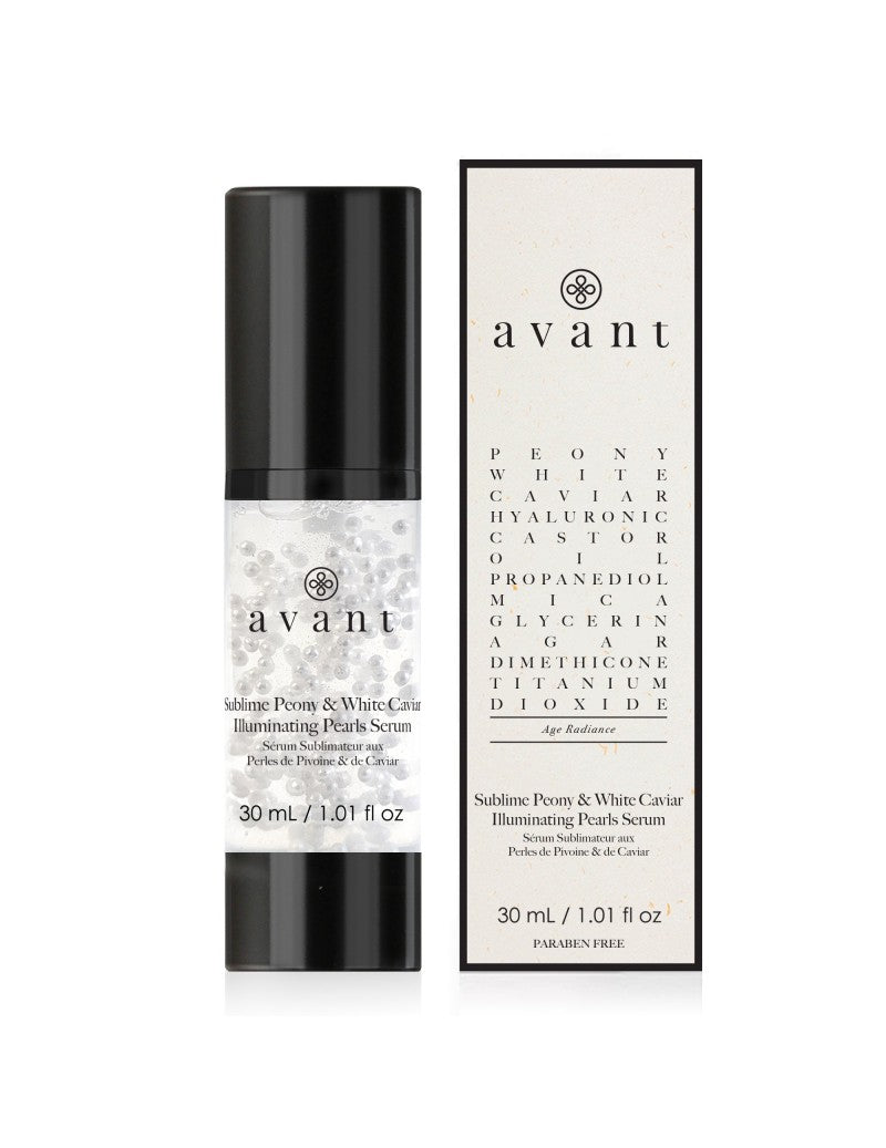 Avant Age Radiance Sublime Peony & White Caviar Illuminating Pearls Serum