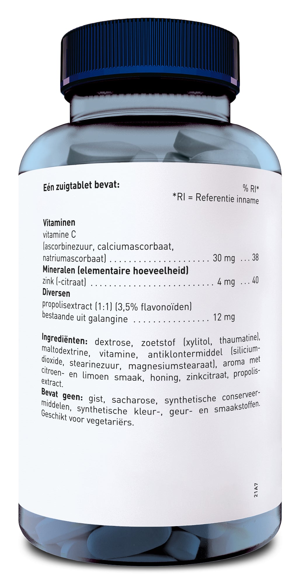 Orthica Zink Zuigtabletten Tabletten