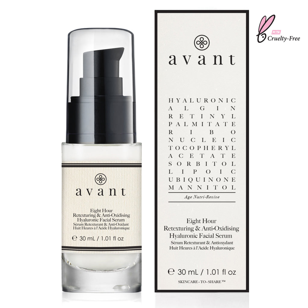 Avant Age Nutri-Revive Eight Hour Retexturing & Anti-Oxidising Hyaluronic Facial Serum