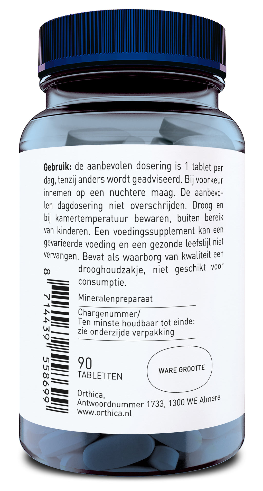 Orthica Tri-Ijzer-15 Tabletten