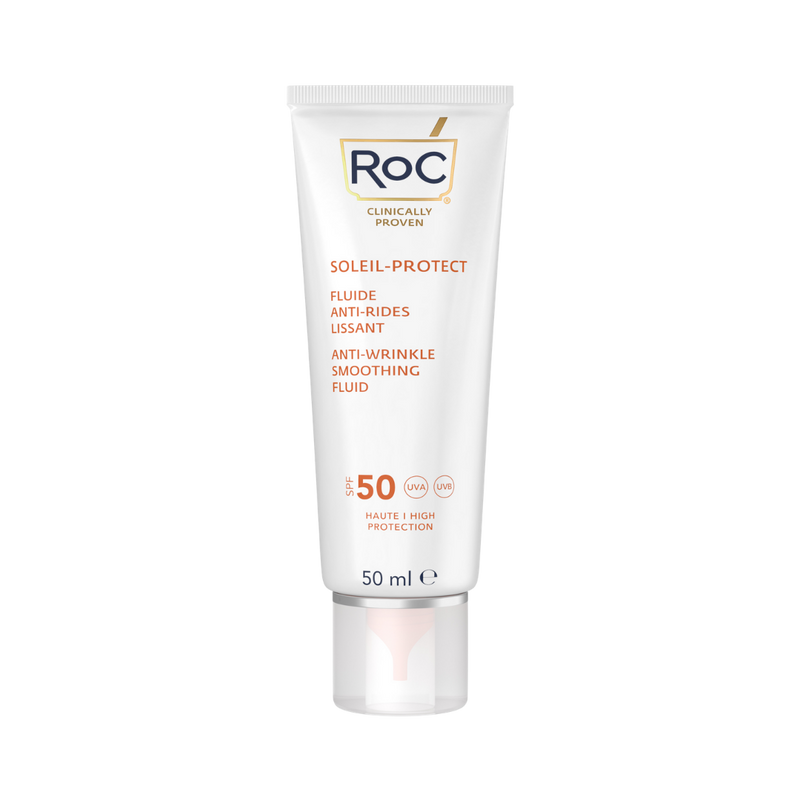 RoC Soleil-Protect Anti-Wrinkle Smoothing Fluid Lotion SPF50