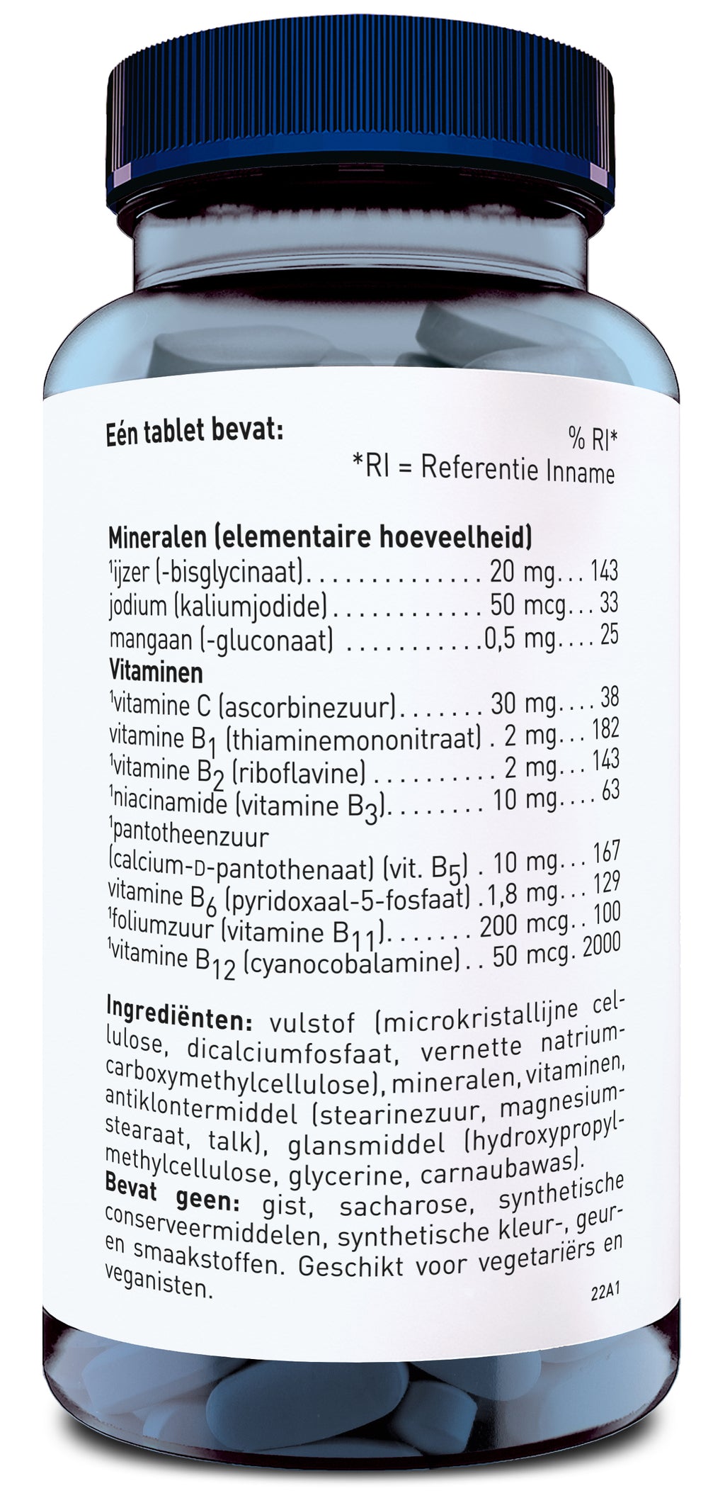 Orthica IJzer-20-complex Tabletten