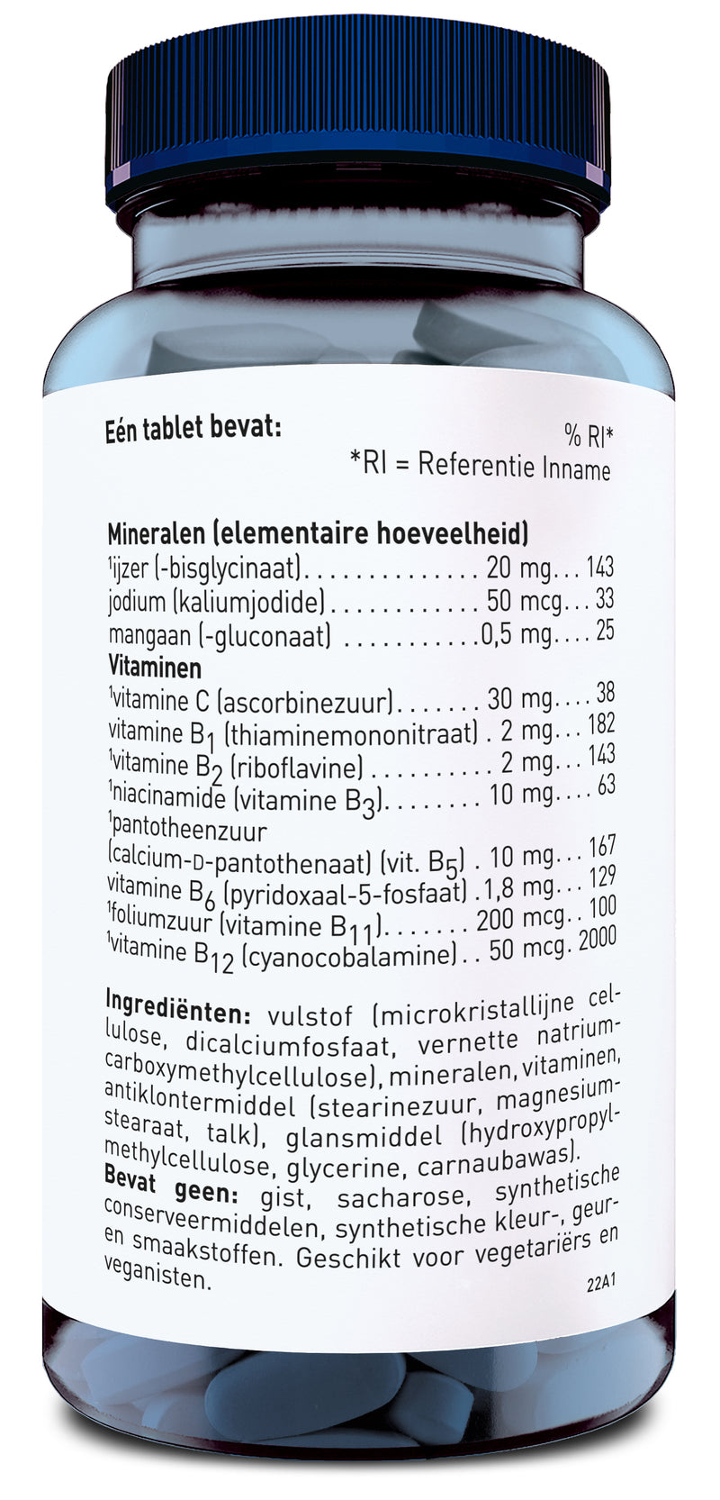 Orthica IJzer-20-complex Tabletten