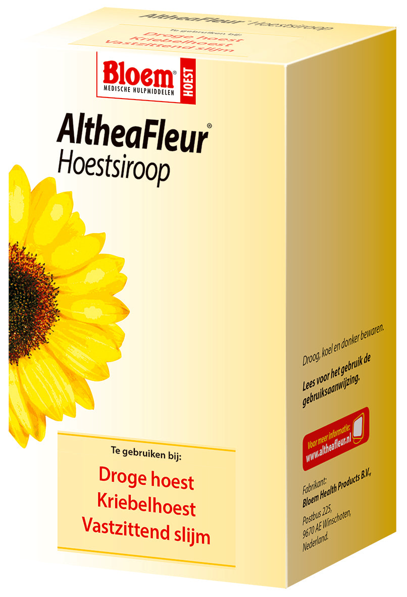 Bloem AltheaFleur Hoestsiroop Siroop Droge Hoest