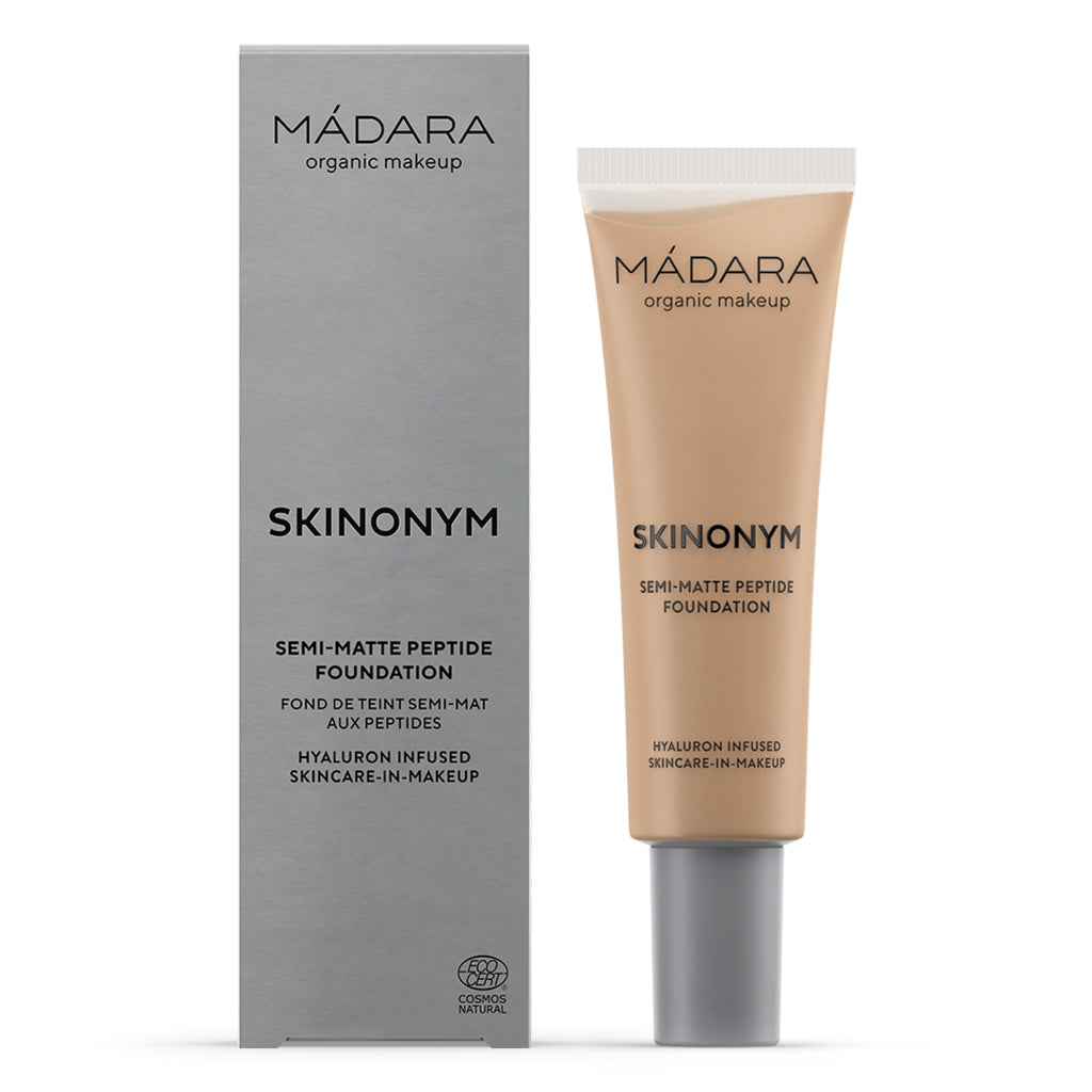 MÁDARA Make-Up Foundation Semi-Matte Peptide Foundation