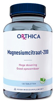 Orthica Magnesiumcitraat-200 Tabletten