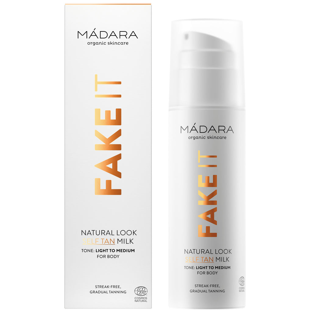 MÁDARA Body & Hair Fake It Natural Look Self-Tan Milk Melk