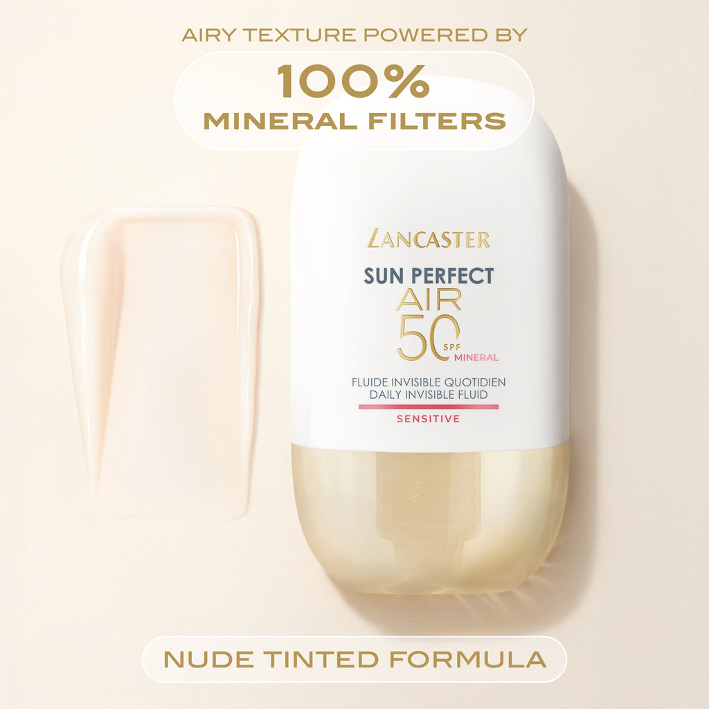 Lancaster Sun Perfect Daily Invisible Fluid Redness SPF50