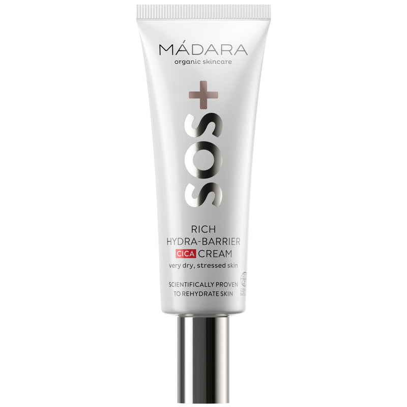 MÁDARA Skincare SOS Line Rich Hydra-Barrier CICA Cream Dagcrème